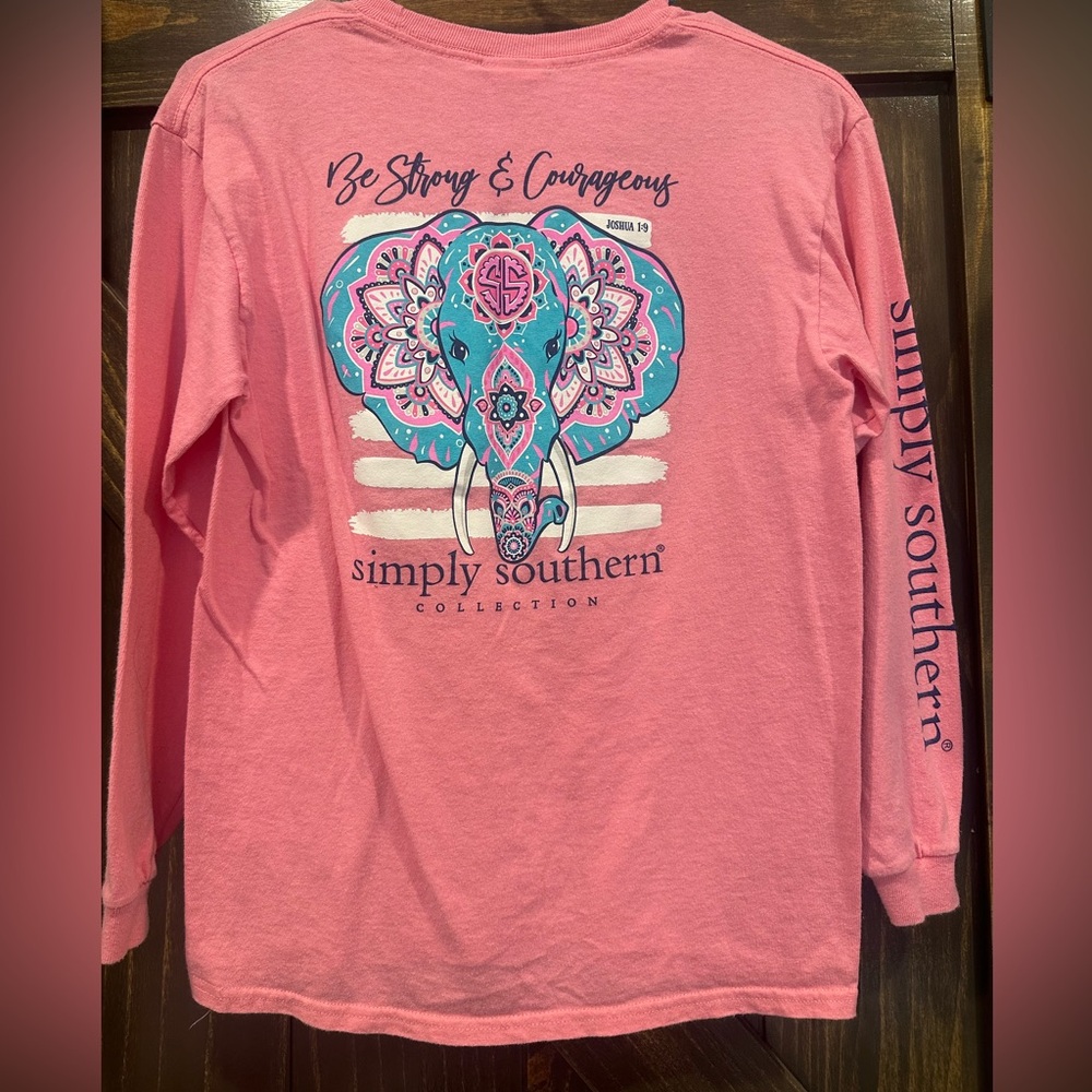 Youth Long sleeve Simply Southern T-shirt
